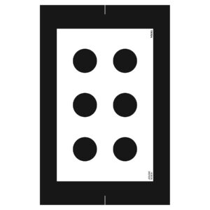 Left/Right Side Rear View Mirror Camera Calibration Panel (used with S12616)