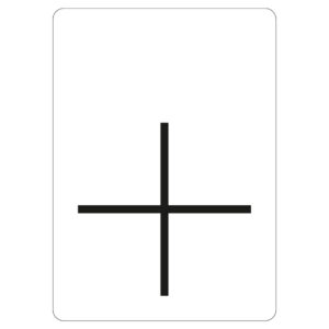 Front video camera calibration panel for KIA HYUNDAI