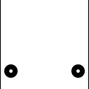 Front video camera calibration panel for MAZDA