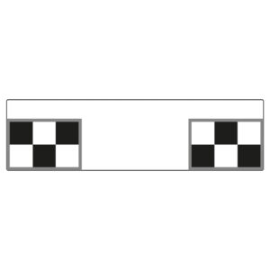 Front video camera calibration panel for HONDA Type 2