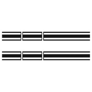 Pair of calibration mats for VAG 360° surround cameras