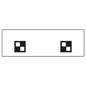 Front video camera calibration panel for MITSUBISHI/SUZUKI