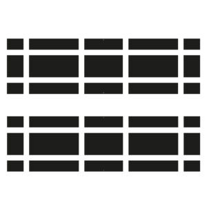 Pair of 360 Camera Calibration Mats for Mitsubishi