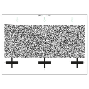 Front video camera calibration panel for SUBARU EYESIGHT2