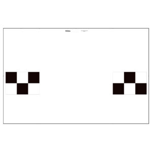 Front video camera calibration panel for MASERATI LEVANTE