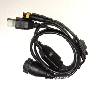 Power and diagnostic cable for YAMAHA Cross motorcycles (31511AP66)