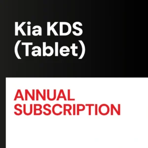 Kia KDS (Tablet) (Annual Subscription)