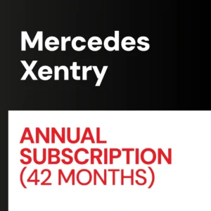 Mercedes Xentry (Annual Subscription - 42 Months)
